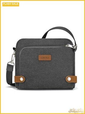 Anti Theft Crossbody Bag RFID Blocking Slash Proof Travel Purse